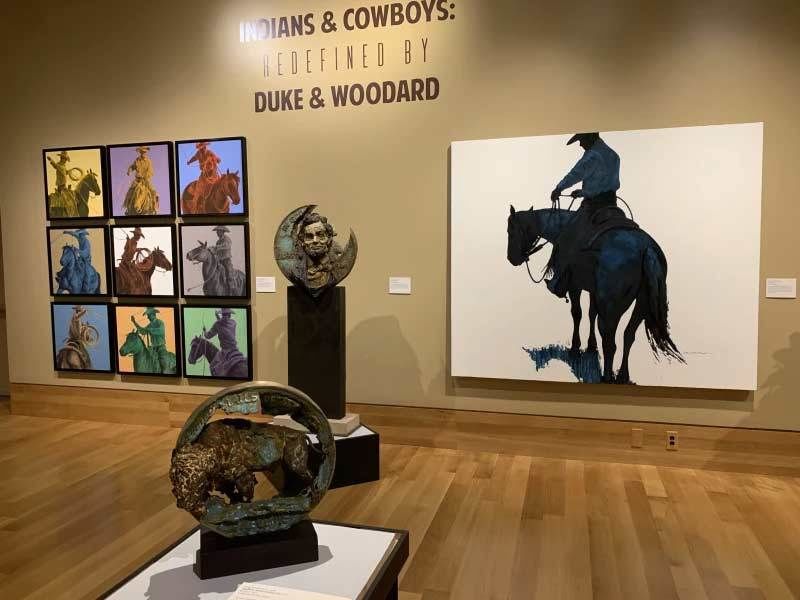 indians and cowboys redefined exhibition