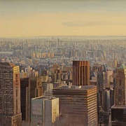 Image of The City at Dusk, New York City   by Brad Aldridge