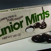 Image of Jr Mints wallpiece w 5 candies by Karen Shapiro