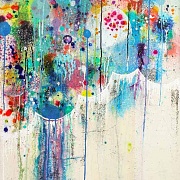 Image of Gumball Cloudscape One by Liz Tran