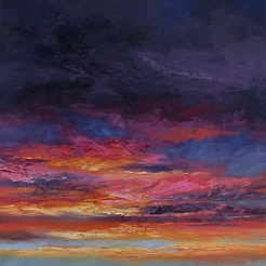 Pomegranate Evening by Cyndy Carstens Image of Pomegranate Evening by Cyndy Carstens