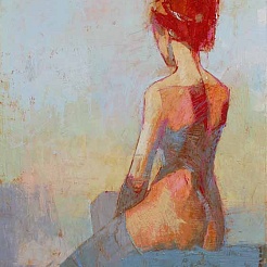 Seated Figure by Max Hammond Image of Seated Figure by Max Hammond