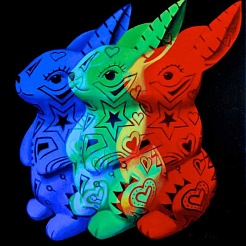 Image of Adjusting the Rabbit Ears by John Schieffer