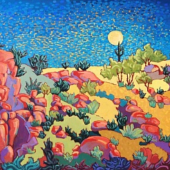 Image of Cactus Moon by Claudia Hartley