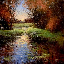 Image of Creek Study by Romona Youngquist