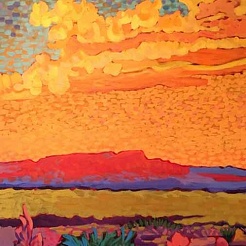 Image of Golden Sunset by Claudia Hartley