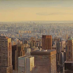 Image of The City at Dusk, New York City   by Brad Aldridge