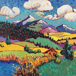 Image of Colorado Valley (Near Pagosa Springs) by Claudia Hartley