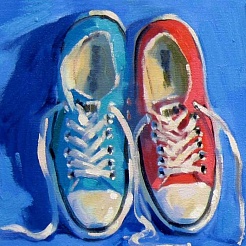 Image of Stars Blue Field by Henry Stinson