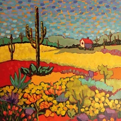 Image of Cactus Land by Claudia Hartley