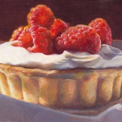 Image of Raspberry Cream Tart by Kathrine Lemke Waste