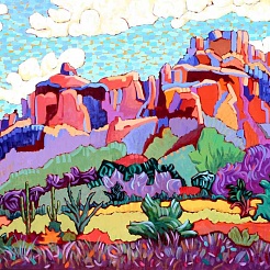 Image of Superstition Mountains by Claudia Hartley