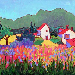 Image of Profusion of Flowers by Claudia Hartley