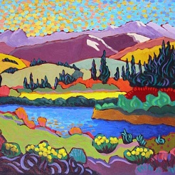 Image of Western Mountain Stream by Claudia Hartley
