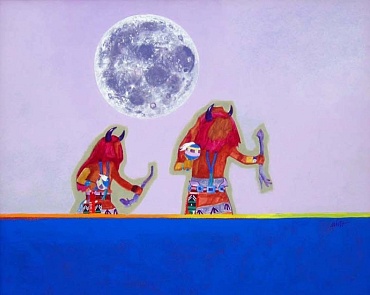 Image of Buffalo Dancers - Cosmic Dance by John Nieto