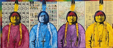 Image of Sitting Bull, Four Powers of the World by Stan Natchez