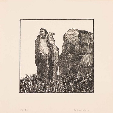 Image of Noble Indian After Dixon (State I) by Fritz Scholder