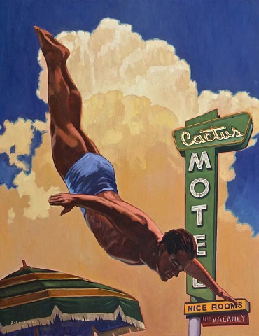 Image of Cactus Motel by Dennis Ziemienski