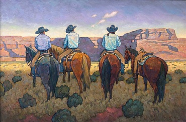 Image of Rendezvous in the Canyon by Howard Post
