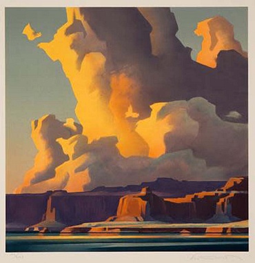 Image of Towering Clouds, Lake Powell, 1990 by Ed Mell