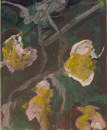 Image of Flowers with Vines by Fritz Scholder