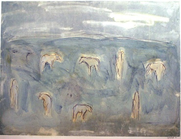 Image of White Horse Dream M1 by Theodore Waddell