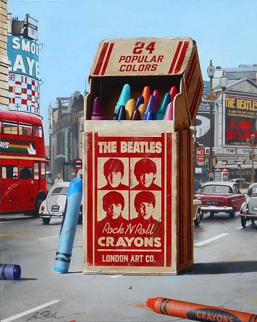 Image of Rock and Roll Crayons by Ben Steele