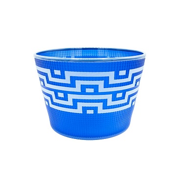 Image of Tlingit Berry Basket- #B20-15 Blue/Blue by Preston Singletary