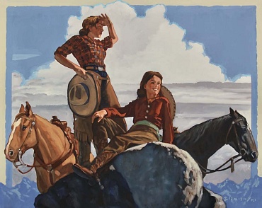 Image of Reconnoitering the Ridge by Dennis Ziemienski