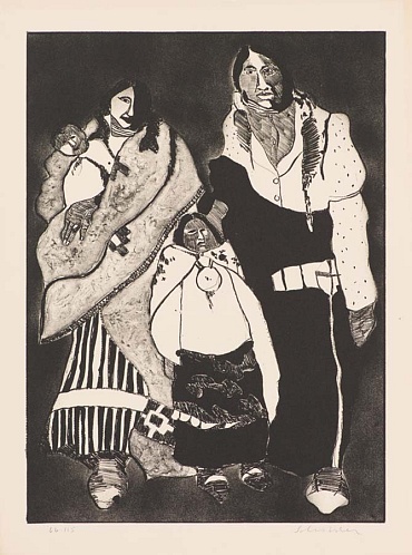 Image of American Family by Fritz Scholder